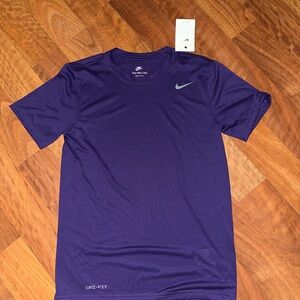 Purple Nike Dri Fit Tops